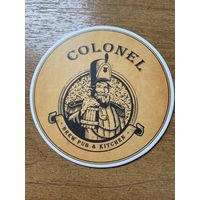Подставка под пиво Colonel Brew Pub & Kitchen /Рига/