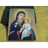 Икона БГМ Неувядаемый цветок на дереве 18х14,5 см.