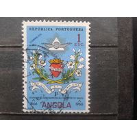 Ангола, колония Португалии, 1966. Герб Конгрегации
