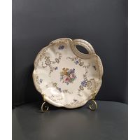 Декоративное блюдо из фарфора Oscar Schlegelmilch