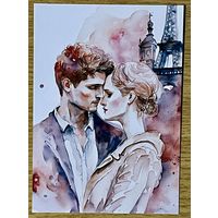 Открытка для посткроссинга чистая 10х15 см