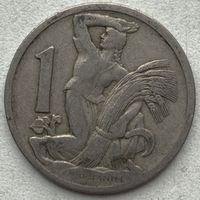 Чехословакия 1 крона 1922 г.