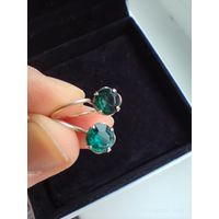 Серебряные сережки СССР