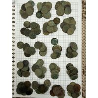 Аукцион с рубля.Боратинки 170+шт. Не чищены.