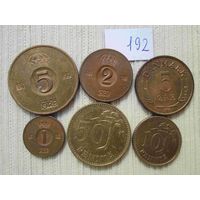 6 монет Скандинавии