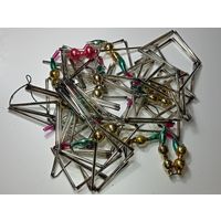 Ёлочная игрушка Герлянда Стеклярус , СССР .