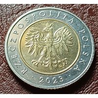 Польша 5 злотых, 2023     ( 2-8-5 )