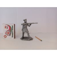 Ополченец 1812 года. Олово.