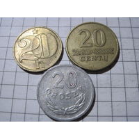 Три монеты/45 с рубля!