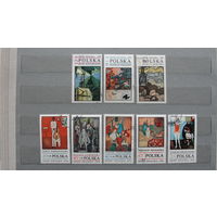 Продажа коллекции с 1 рубля! Искусство на почтовых марках мира.