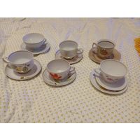 Чайные пары разные , одним лотом, распродажа с рубля, три дня, супер лот
