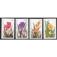 Турция 1998. Флора. Цветы 4 марки (3144)