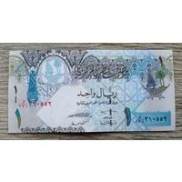 Werty71 Катар 1 риал 2008 UNC банкнота