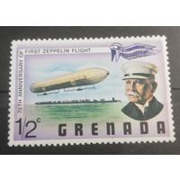 Гренада 1978  75 летие первого полета Цеппелина