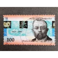 Марка Германия 1996 год 100 лет со дня смерти Фердинанда фон Мюллера