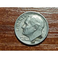 США 10 центов 1981 дайм