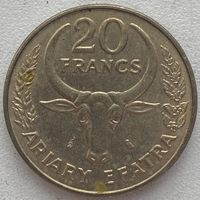 Мадагаскар 20 франков 1971 г.