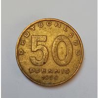 50 пфеннигов  1950г. ГДР