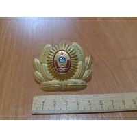 С РУБЛЯ! Кокарда МВД СССР.