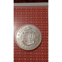Великобритания 1/2 ,пол кроны 1970 пруф не частый год выпуска