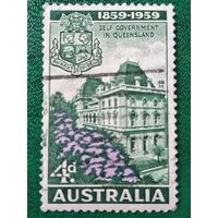 Австралия 1959. Архитектура. Self Government in Queensland