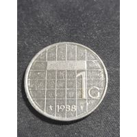 Нидерланды 1 гульден 1988
