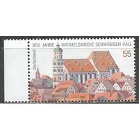 Германия. 850 лет Михайловской церкви в Швабат-Халле. 2006г. Mi#2522.
