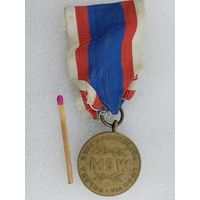 Знак ПНР. МВД За службу народу, 10 лет выслуги.