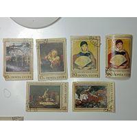 Распродажа коллекции с рубля ! Марки СССР . Искусство .