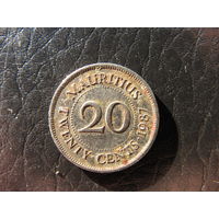 Маврикий.20 центов. 1987. С 20 копеек. Распродажа коллекции. Смотрите другие лоты.