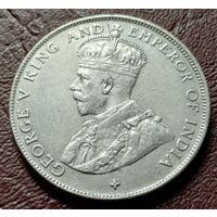 Стрейтс Сетлментс 50 центов, 1920     ( 1-9-3 )