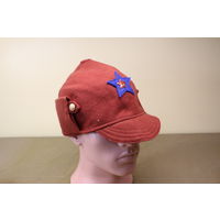 Будёновка, эмалевая звезда, 58-59 р. Распродажа коллекции вещей. С РУБЛЯ! АУКЦИОН!