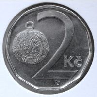 Чехия 2 кроны 2003 год