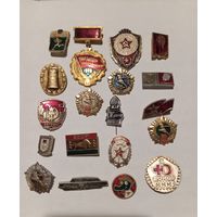 Значки,  знаки СССР,  цена за все