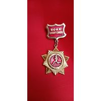 Знак Воин спортсмен подвесной