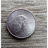 Werty71 США 1 квотер 25 центов 2007 Айдахо Птица