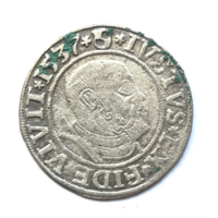 Грош 1537 г. - Пруссия - последний великий магистр Тевтонского ордена - Альбрехт Бранденбург-Ансбахский (1490-1568) - СЕРЕБРО - РАСПРОДАЖА! - Смотрите другие мои лоты!