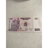 200 франков Конго