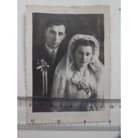 Фото на память  свадьба   1950-е