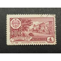 1961 СССР. Столицы Автономных Республик. Улица Ленина, Нахичевань, Нахичеванская АССР