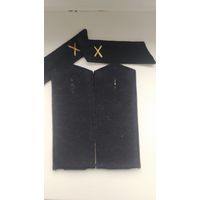 Погоны шинельные 60 годов п суконные перевертыши