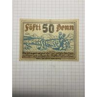 50 пфеннигов (нотгельды) г. Германия - 1312