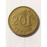 Финляндия 20 пенни 1963