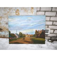 Картина СССР. Соцреализм. Аукцион с рубля.