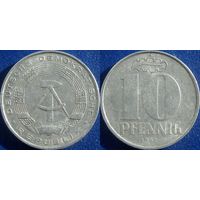 ГДР. 10 пфеннигов 1967 года.