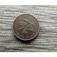 Werty71 Гонконг 50 центов 1994 цветок Баухиния Блеск