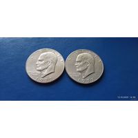 1 доллар 1977 год США (Состояние на фото)