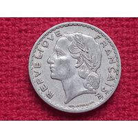 Франция 5 франков 1949 г.
