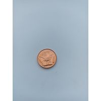 Каймановы острова 1 цент 1999 год