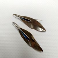 Винтажные серьги. Эмаль.
